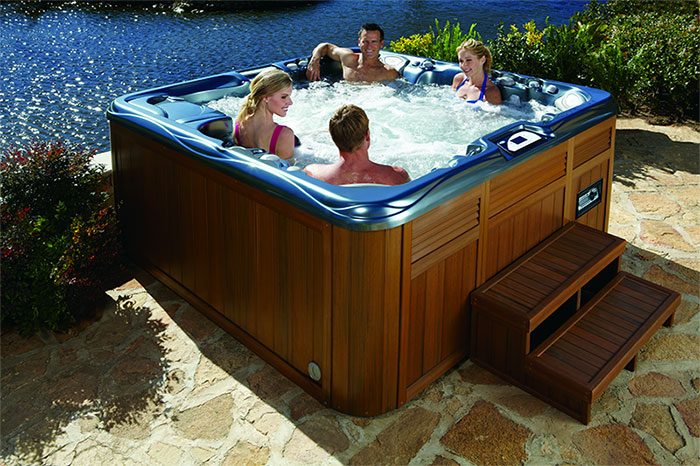 swimming hot tub price